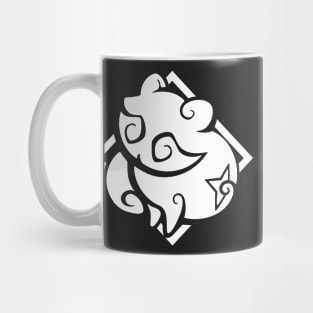 Genshin Impact Sayu Emblem - White Mug